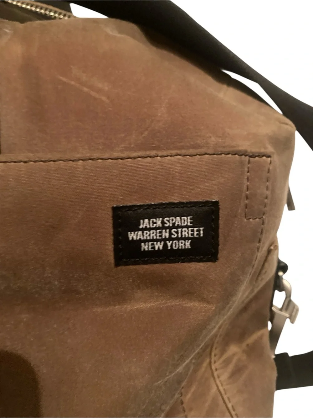 Jack Spade Travel Duffel Bag in Brown